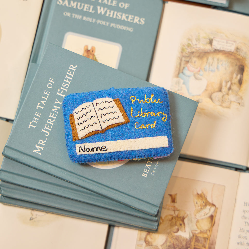Ornement de carte de bibliothèque