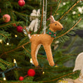 Ornement Faon Couronne d'Hiver