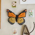 Ornement majestueux du papillon monarque