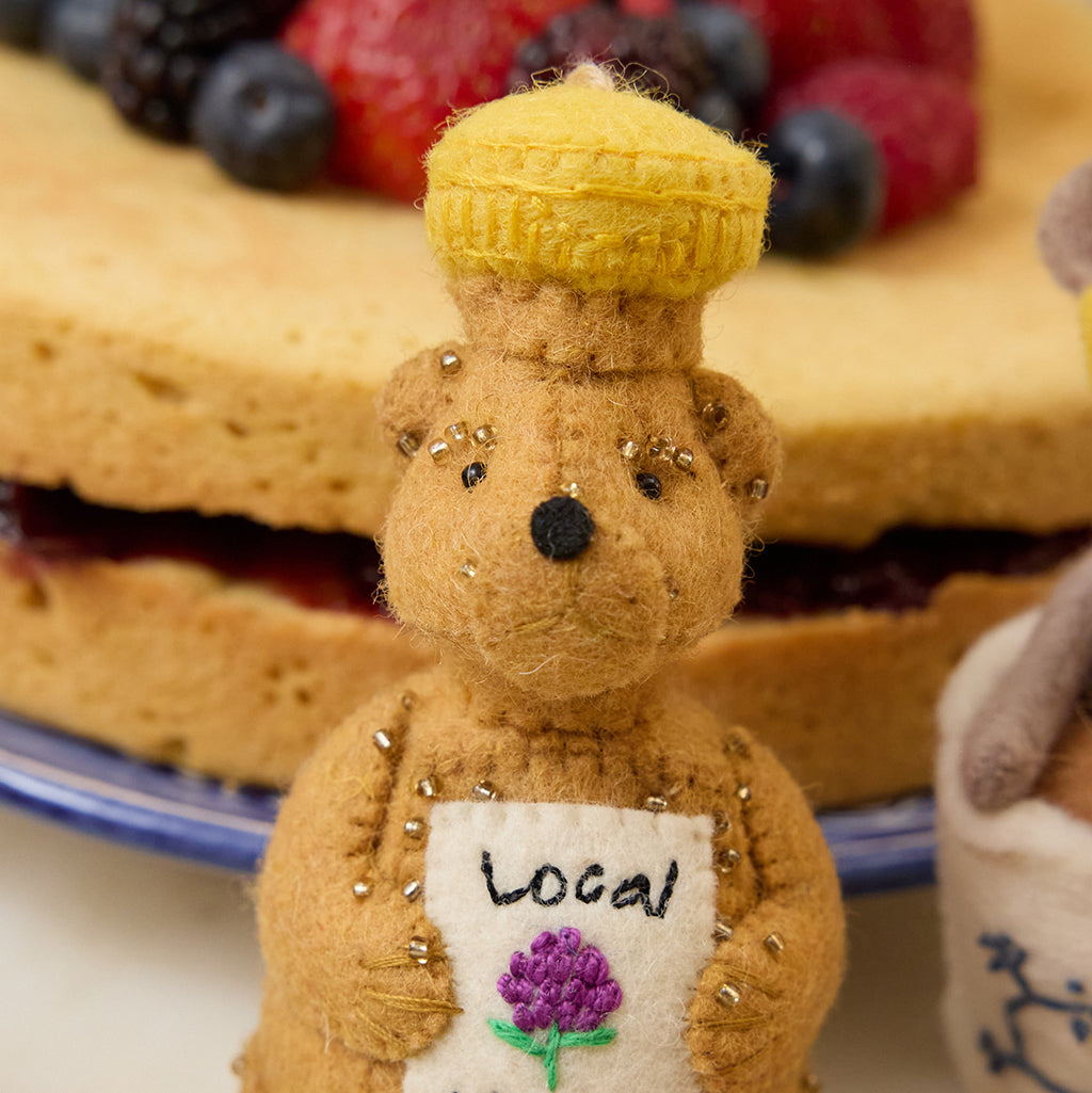 Ornement en forme de pot à miel Honey Bear - Édition Collector