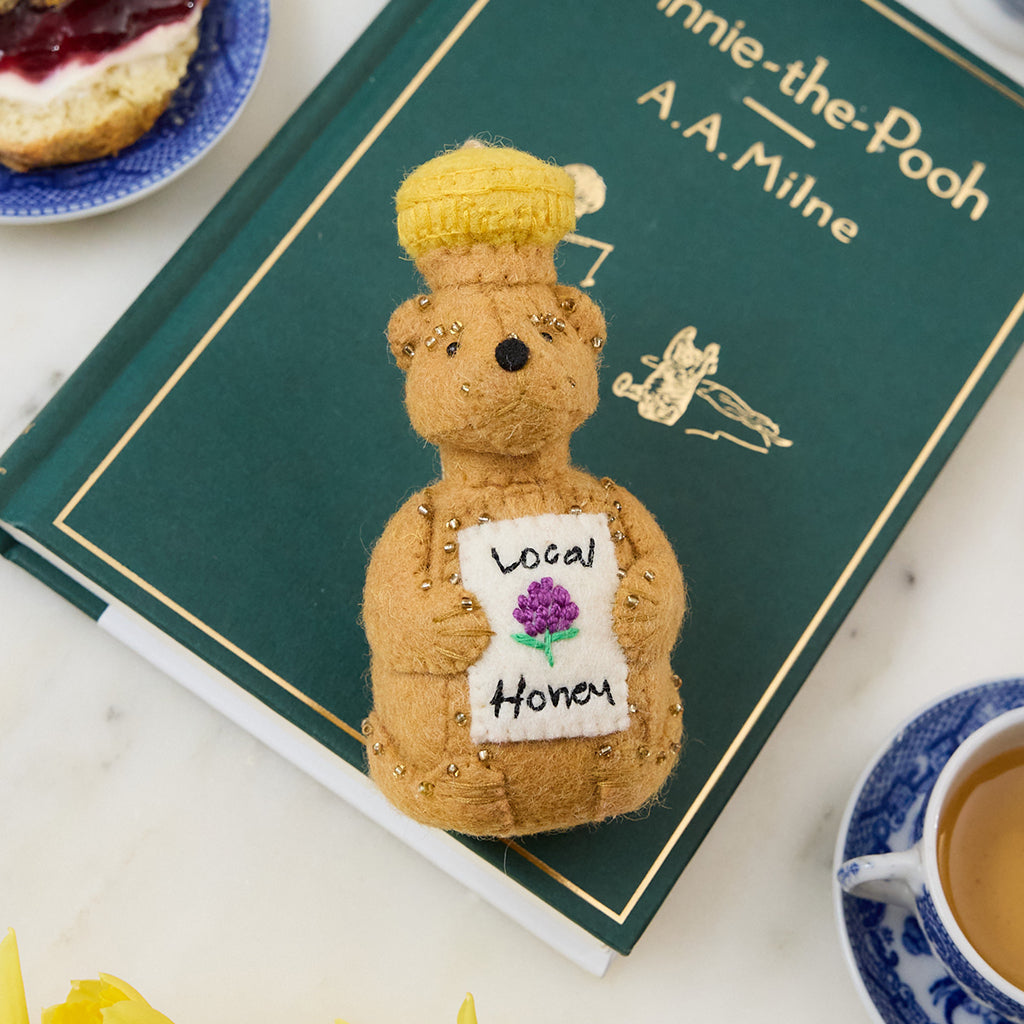 Ornement en forme de pot à miel Honey Bear - Édition Collector