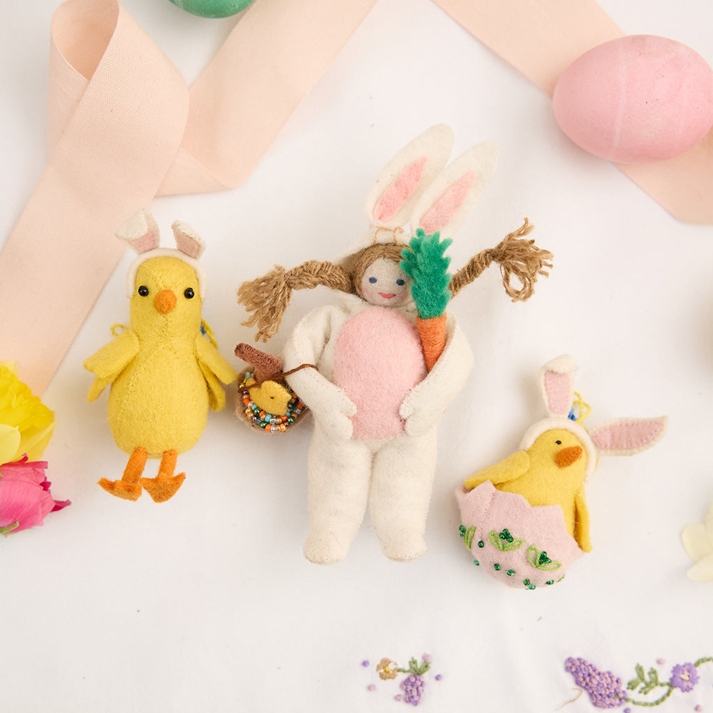 Décoration de Pâques à collectionner, motif lapin