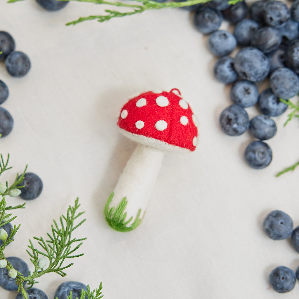 Ornement Champignon Rouge