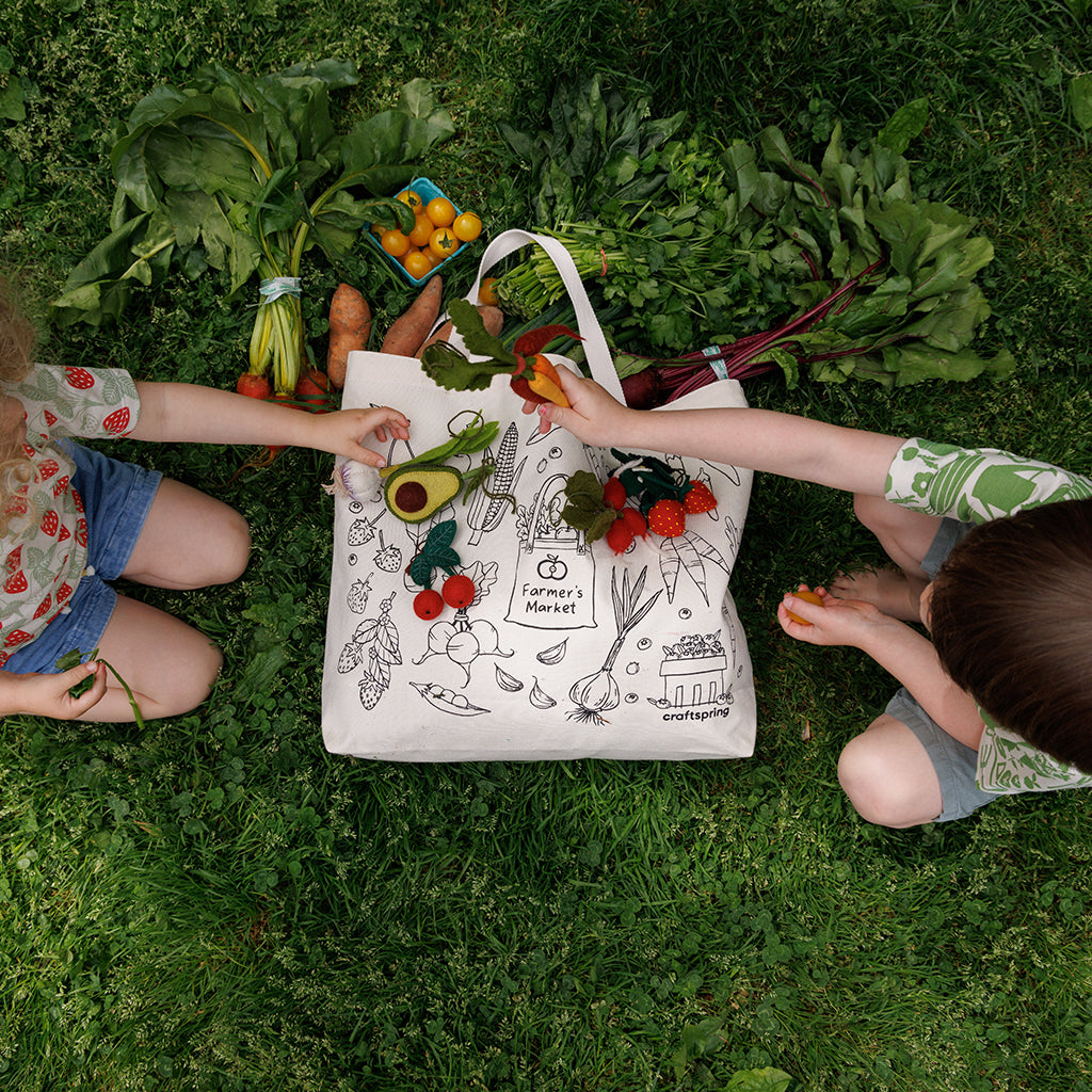 Grappe de carottes arc-en-ciel ornementale