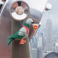 Décoration Pigeon Urbain Affamé Mangeur de Pizzas