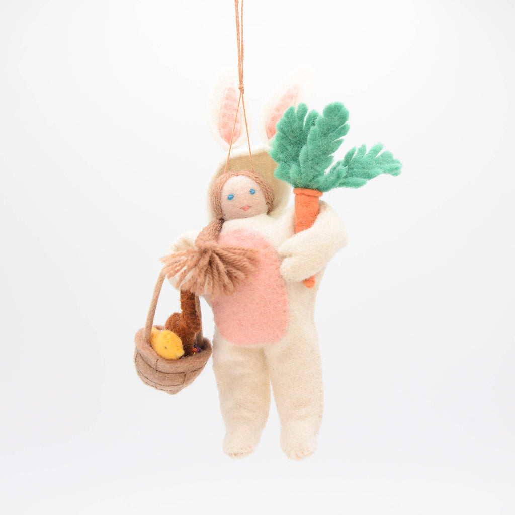 Décoration de Pâques à collectionner, motif lapin