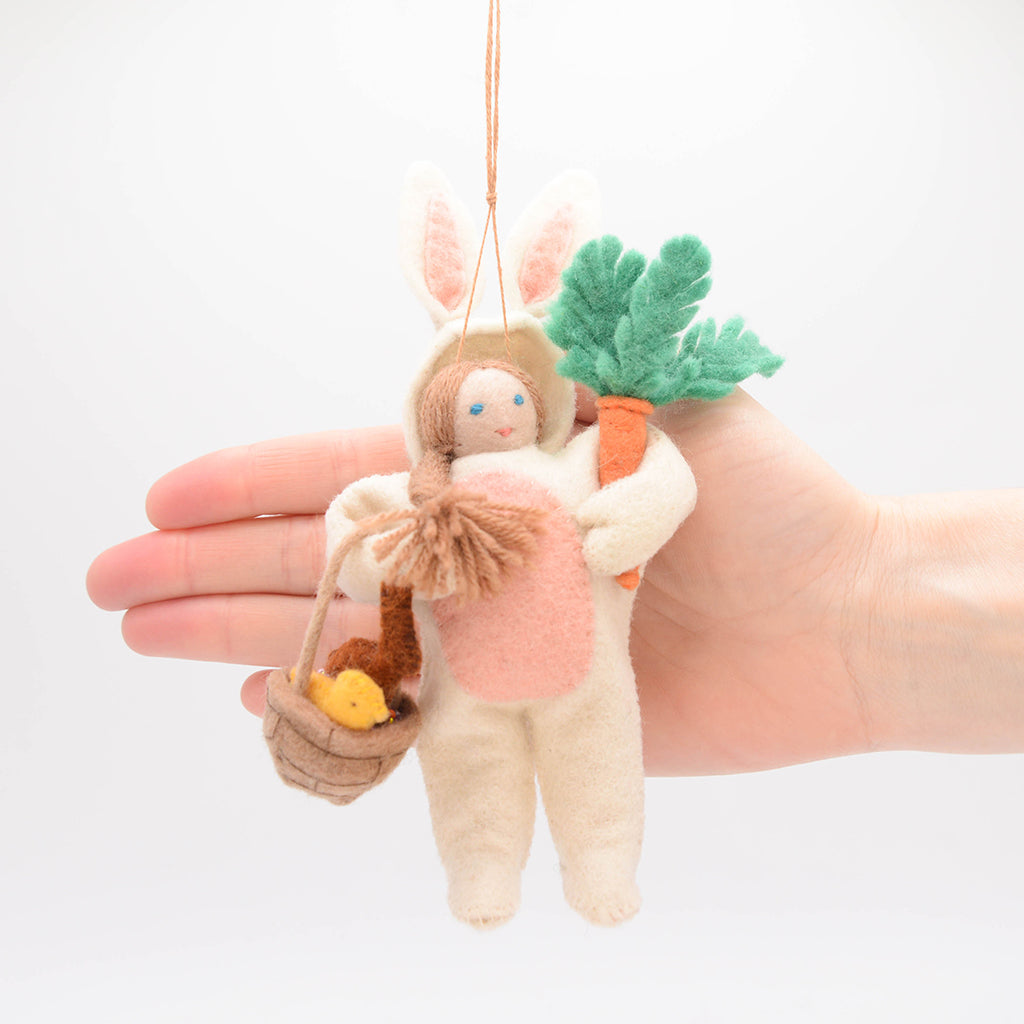 Décoration de Pâques à collectionner, motif lapin