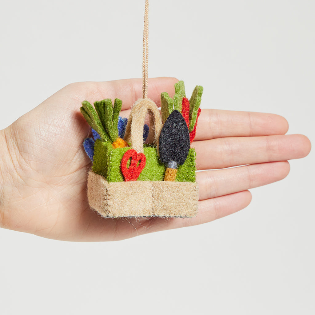Ornement de sac à outils de jardinage généreux