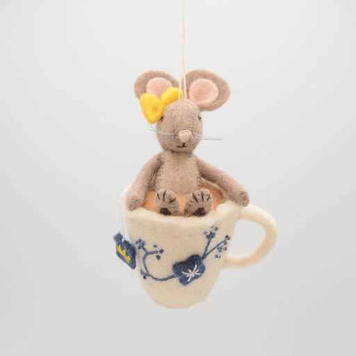 Souris en Tasse Édition Collector Ornement
