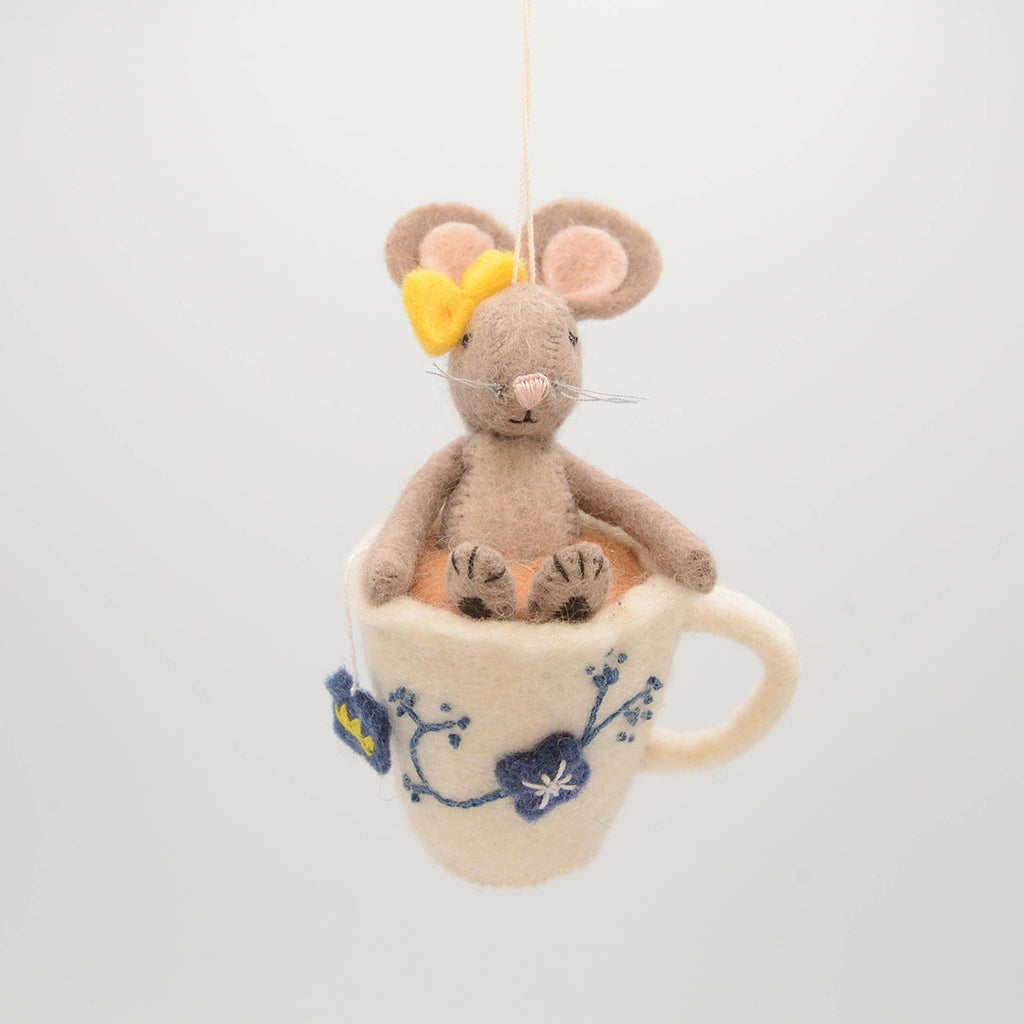 Souris en Tasse Édition Collector Ornement