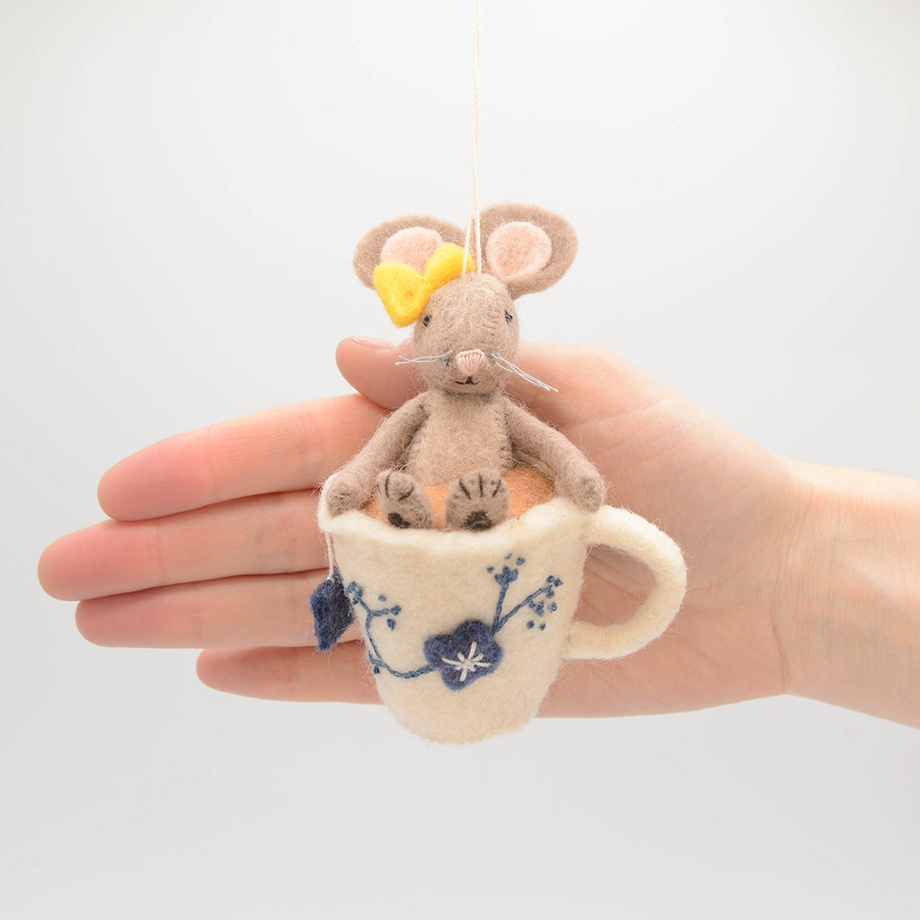 Souris en Tasse Édition Collector Ornement