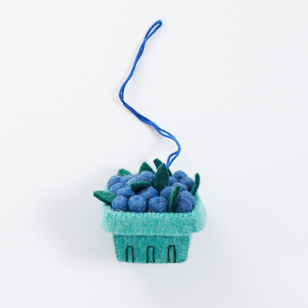 Ornement de pinte de bleuets