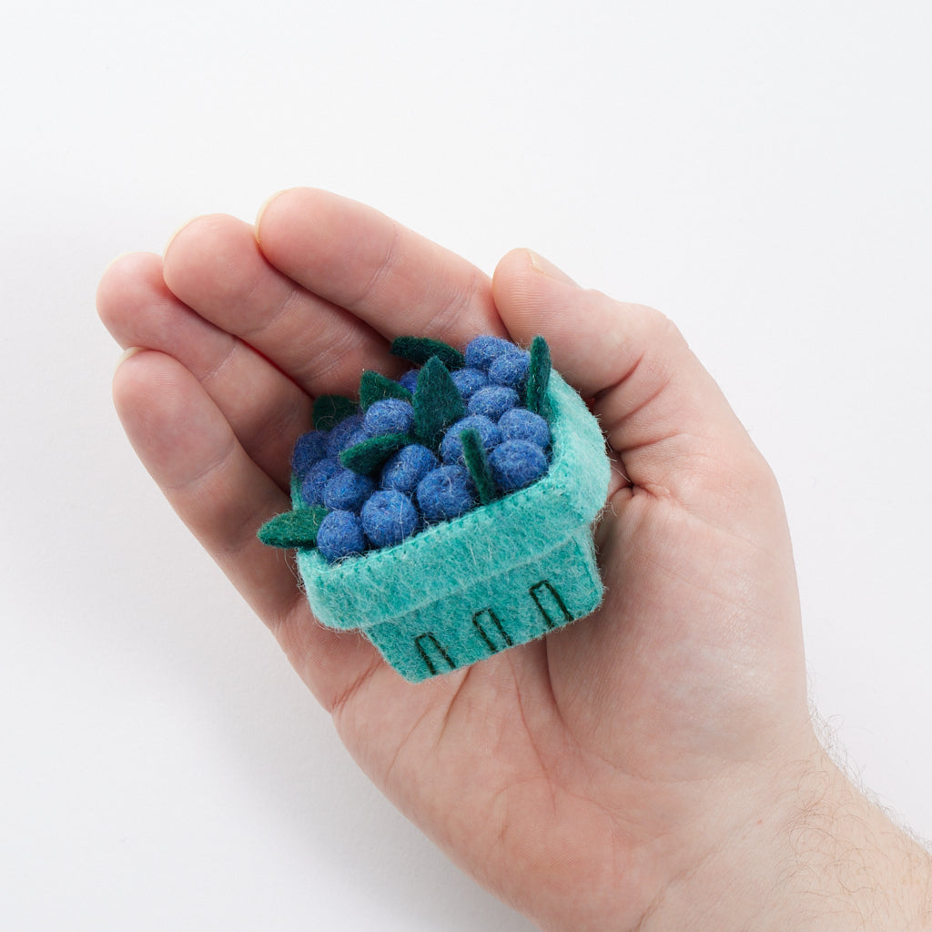 Ornement de pinte de bleuets